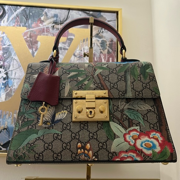 GUCCI 🌸Tian Too Handle and convertible crossbody - Picture 3 of 13